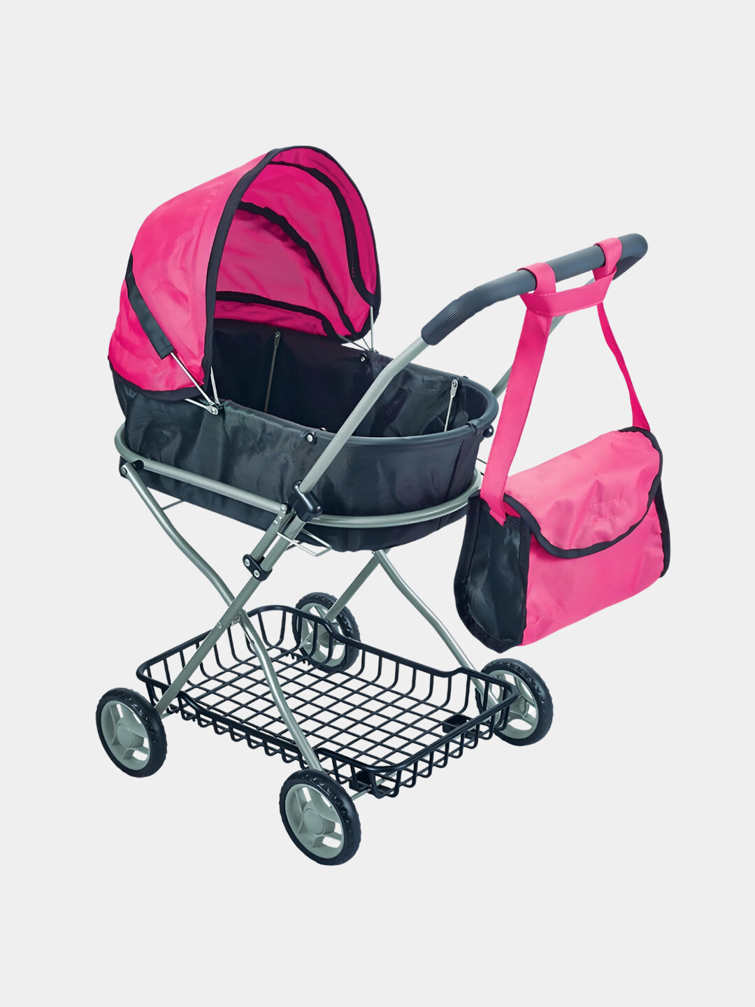 Детская коляска для кукол, коляска для детей, игрушечная коляска — фото 1