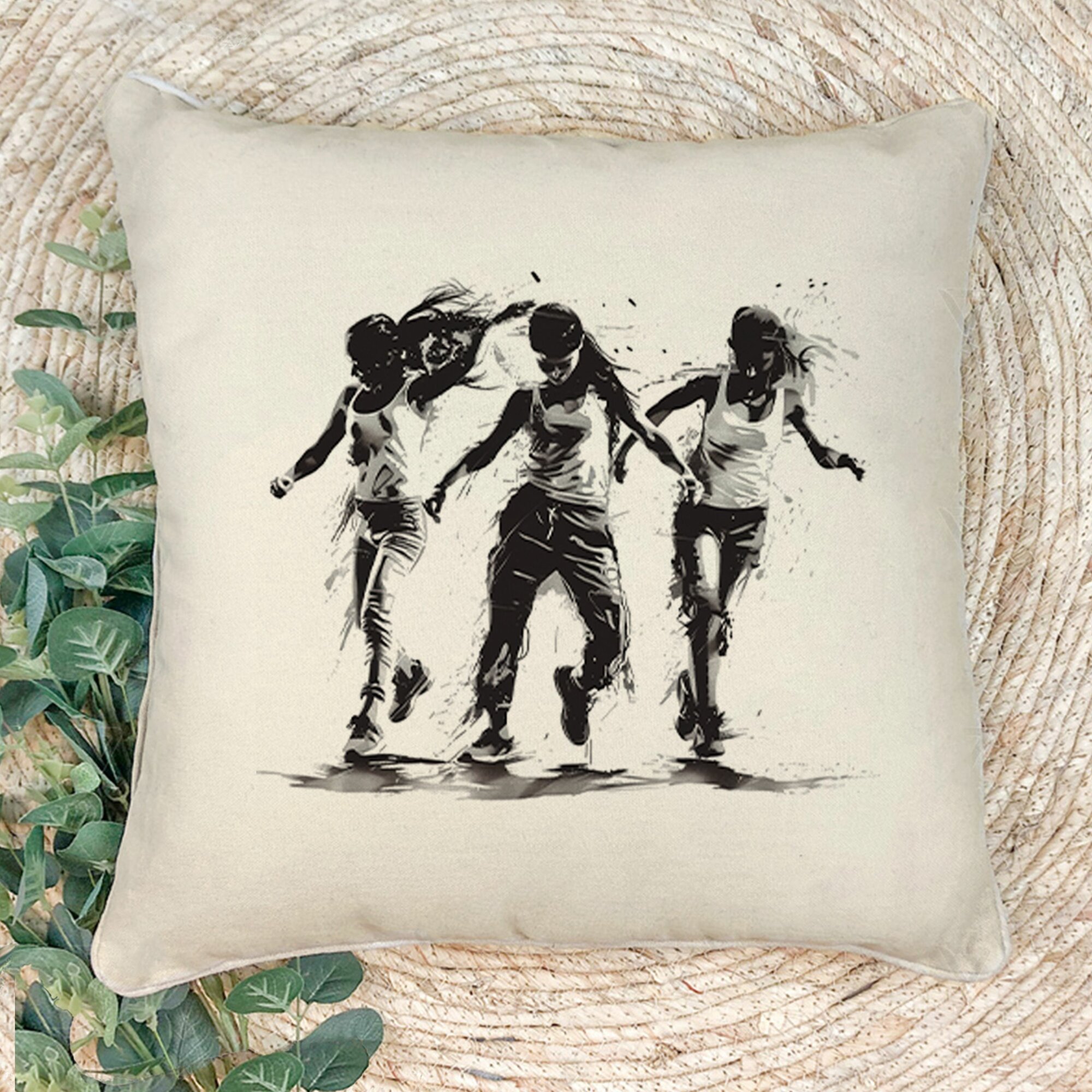 Наволочка для декоративной подушки Gerasim "Зумба", 41*41 см, эко-ткань хлопок/полиэфир