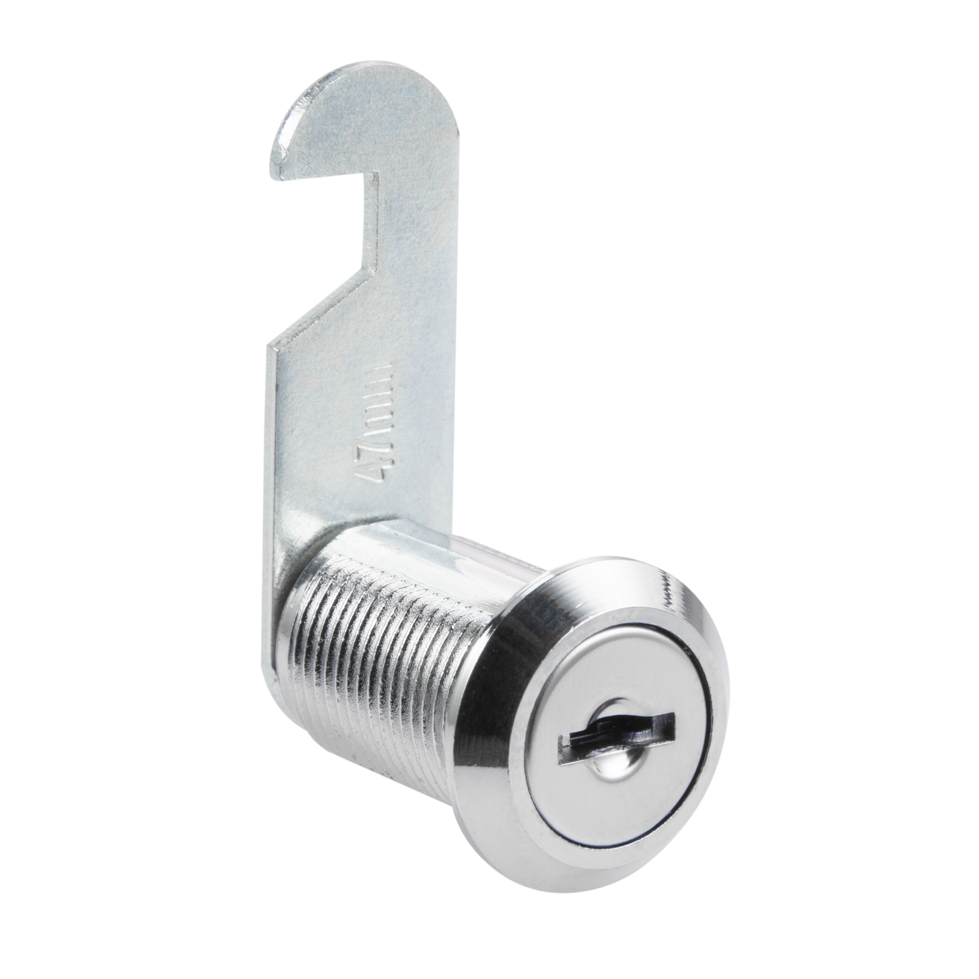 Замок мебельный для металлической двери (почтовый) 103 EDSON L030 19/25 CHROME