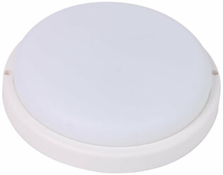 Светильник накладной светодиодный De Fran ЖКХ FS105 круг жета IP54 25Вт 1900Лм 4000К, 195*38мм, арт. SS0104