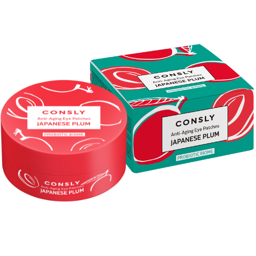 Гидрогелевые патчи Consly Probiotics Biome, с экстрактом сливы