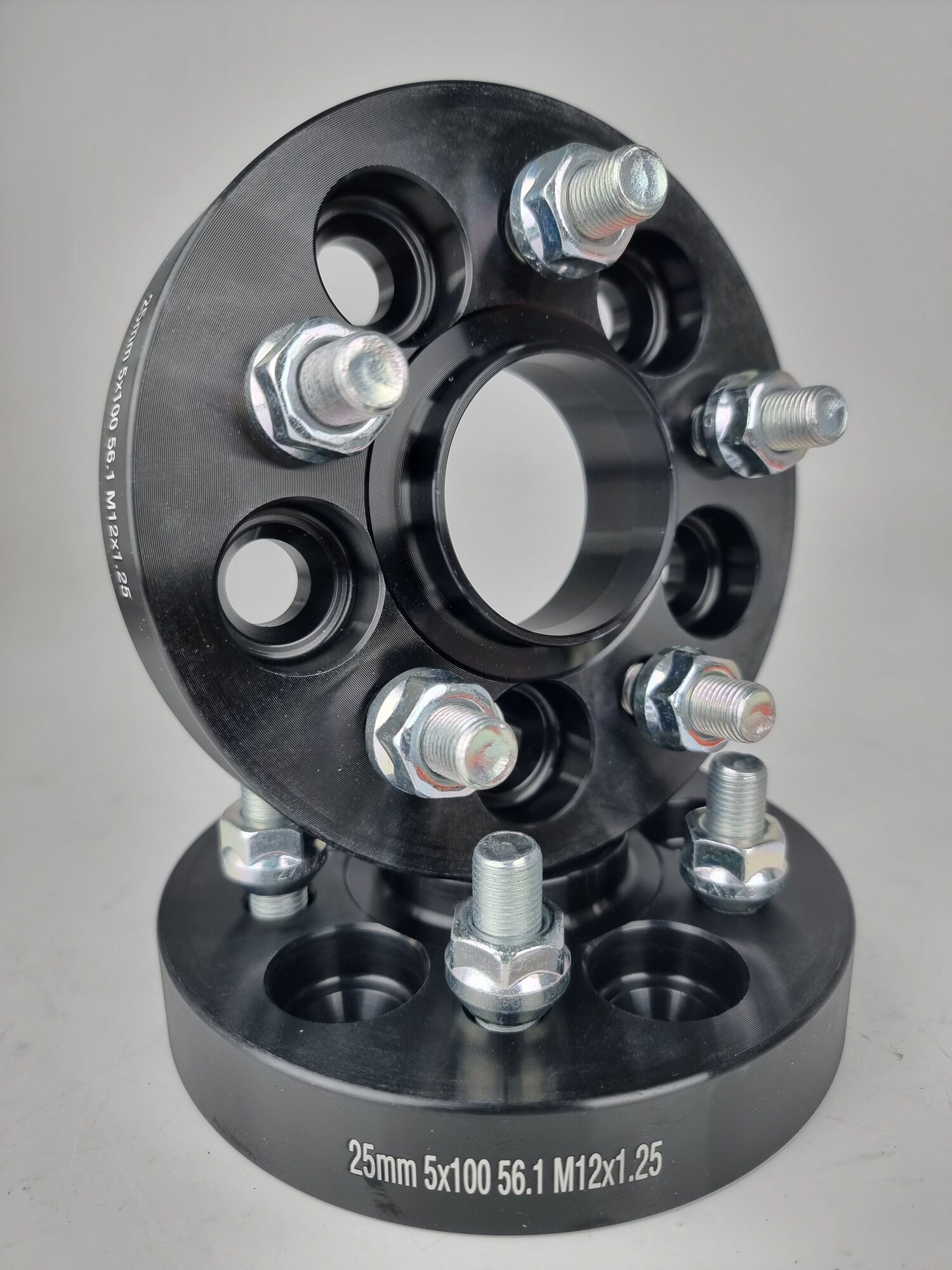 Проставки ступичные 5х100 ЦО 56.1 25мм резьба М12*1.25 (Subaru)