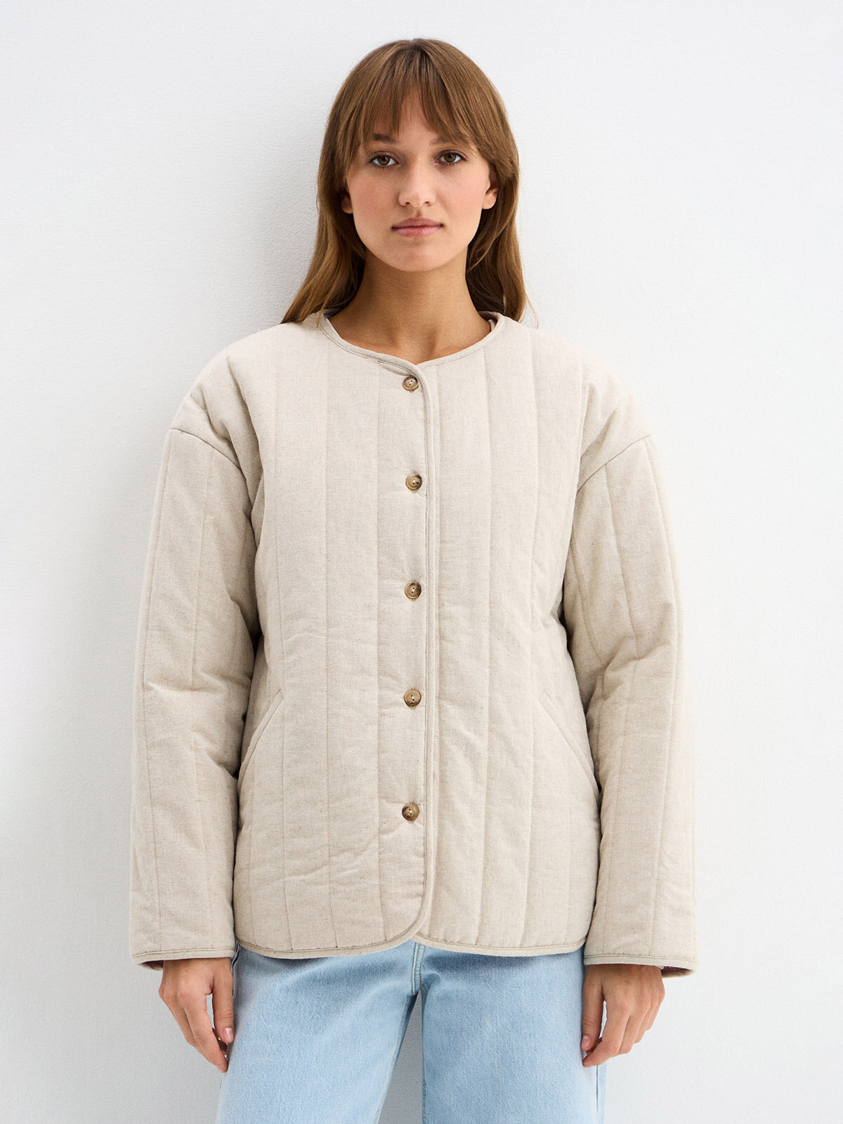 Куртка Берегите Птиц, размер M, бежевый