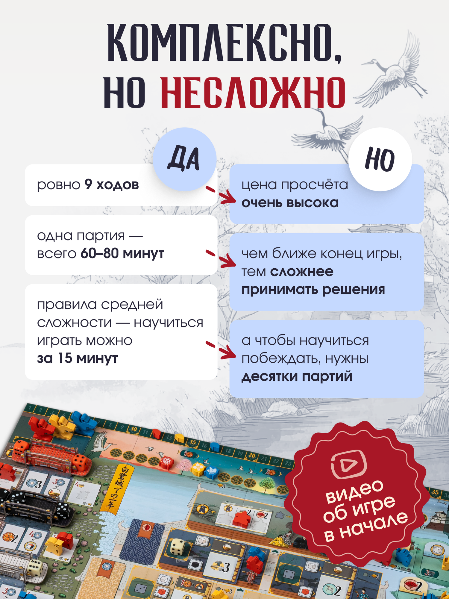 Стратегическая настольная игра для детей от 12 лет и всей семьи Белый Замок — фото 1
