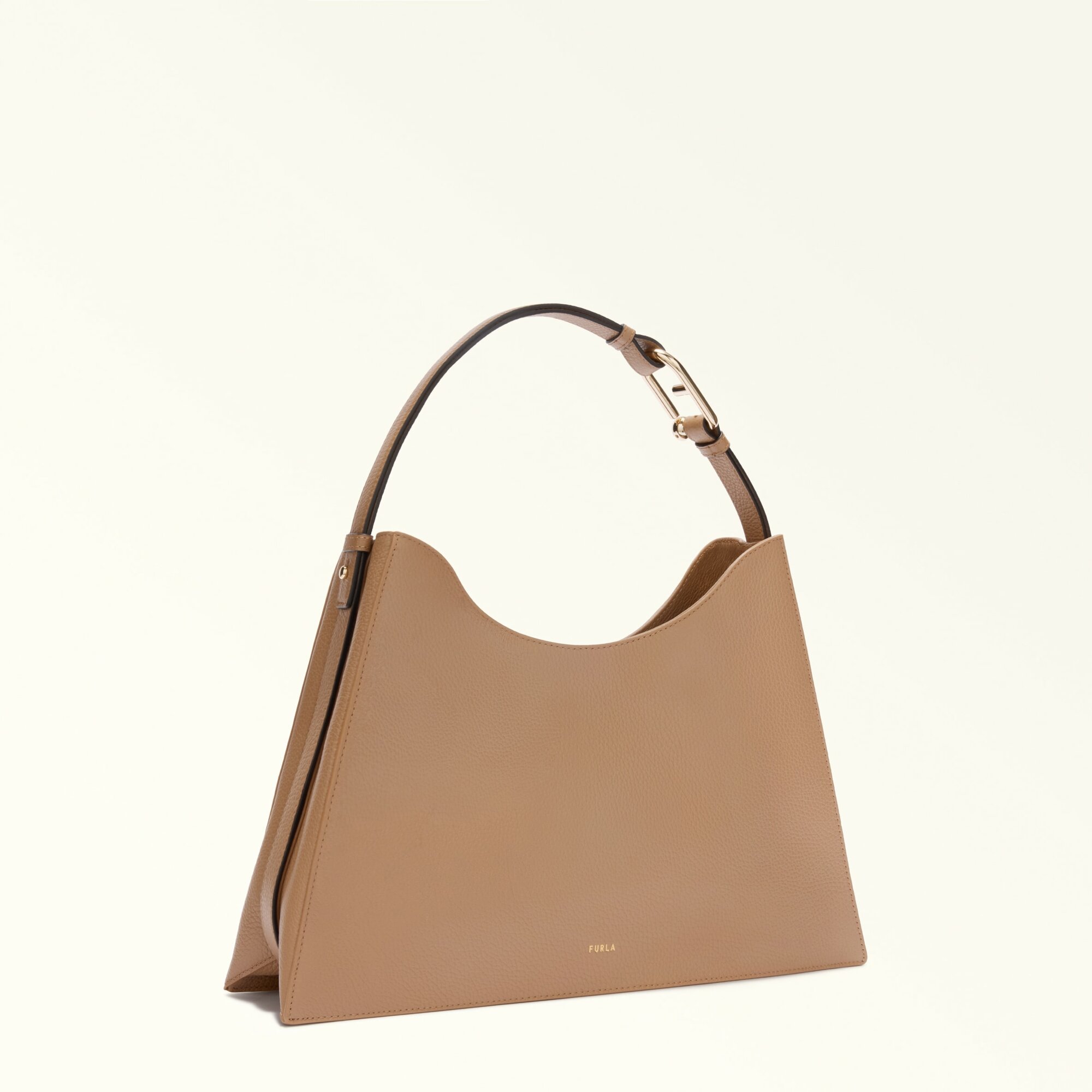 Сумка хобо FURLA, коричневый — фото 1