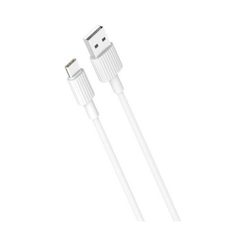 Кабель USB XO NBP156 Micro-USB (V8), белый, для зарядки и синхронизации данных, 1.2м