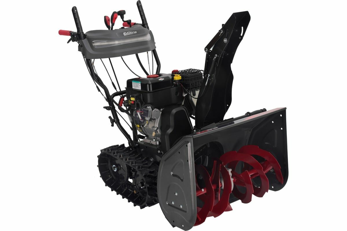 Снегоуборщик бензиновый EVOline SBG 690 TBE BRIGGS&STRATTON 10 л. с 55х69 см 6 вперед/2 назад фара подогрев ручек