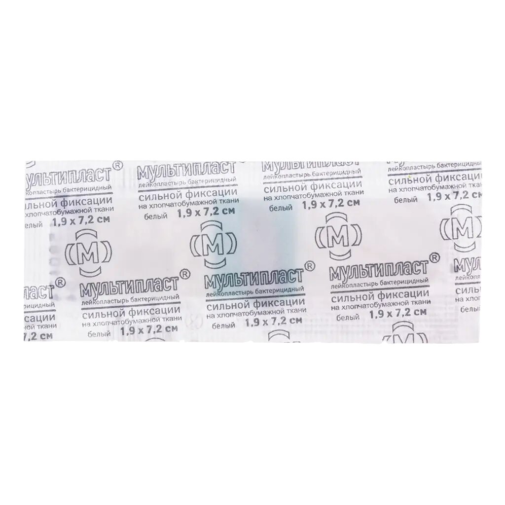 Пластырь Мультипласт сильной фиксации 1 9х7 2 см 1 шт