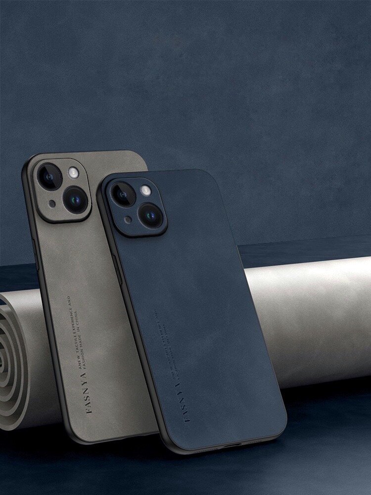 Чехол на айфон 16 Про Макс тканевый черный / Чехол на iPhone 16 Pro Max тканевый черный — фото 1