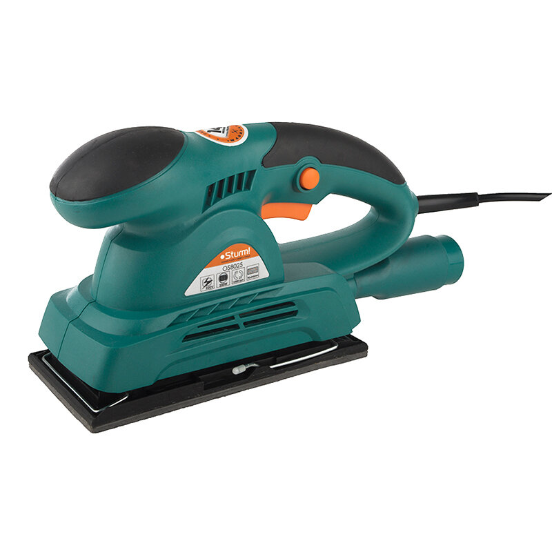 Вибрационнаяшлифовальная машина STURM OS8025 Потребляемая мощность - 250 Вт Регулировка оборотов - Нет Амплитуда колебаний - 2 мм