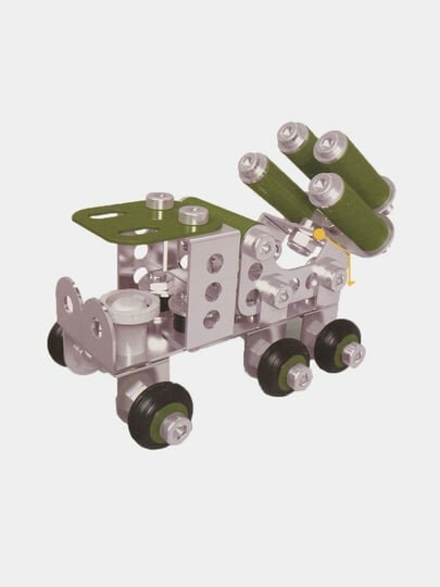 Конструктор CREATIVE STEM Metal, 45-123 детали, развитие инженерного мышления