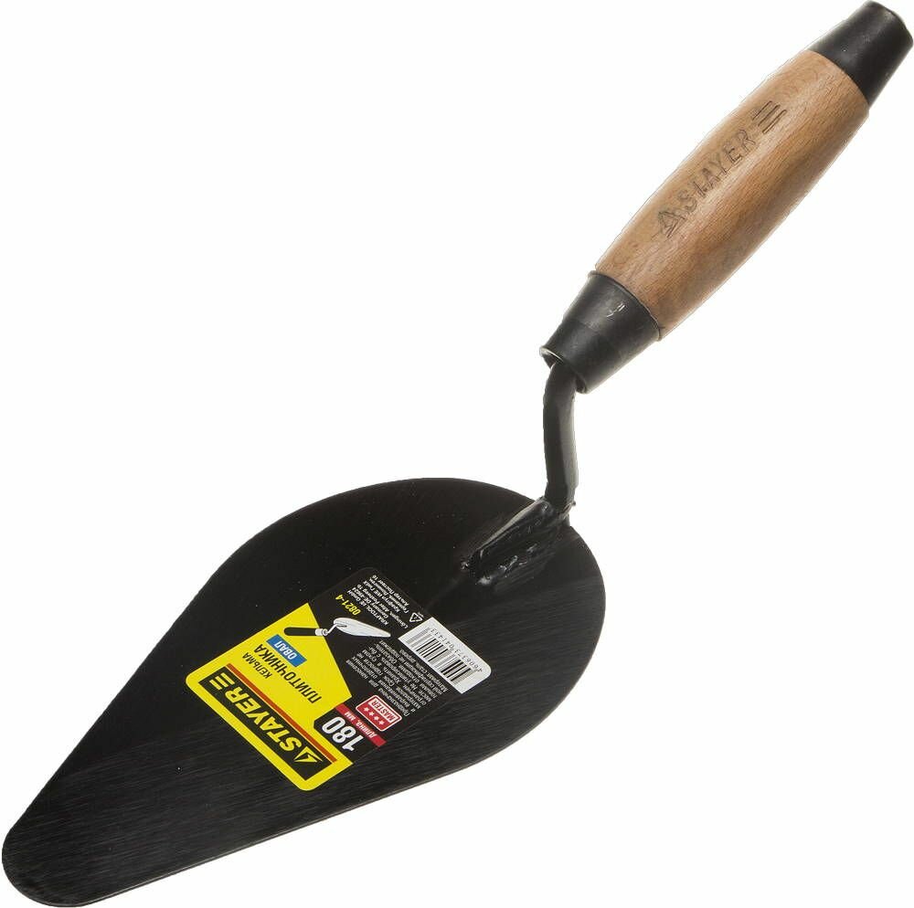 Кельма плиточника STAYER 180 мм деревянная ручка 0821-4