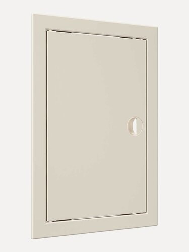 Изображение товара Л2030Р Ivory, Люк- дверца ревизионная218х318 с фланцем 196х296 с ручкой АБС