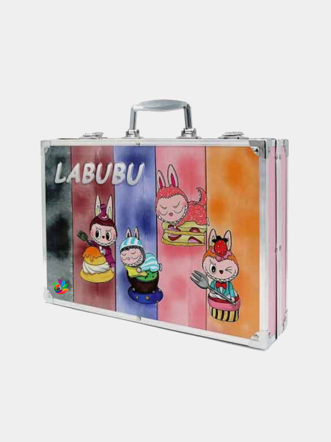 Набор для рисования и творчества, маркеры, карандаши в кейсе, в чемоданчике, детям, LABUBU