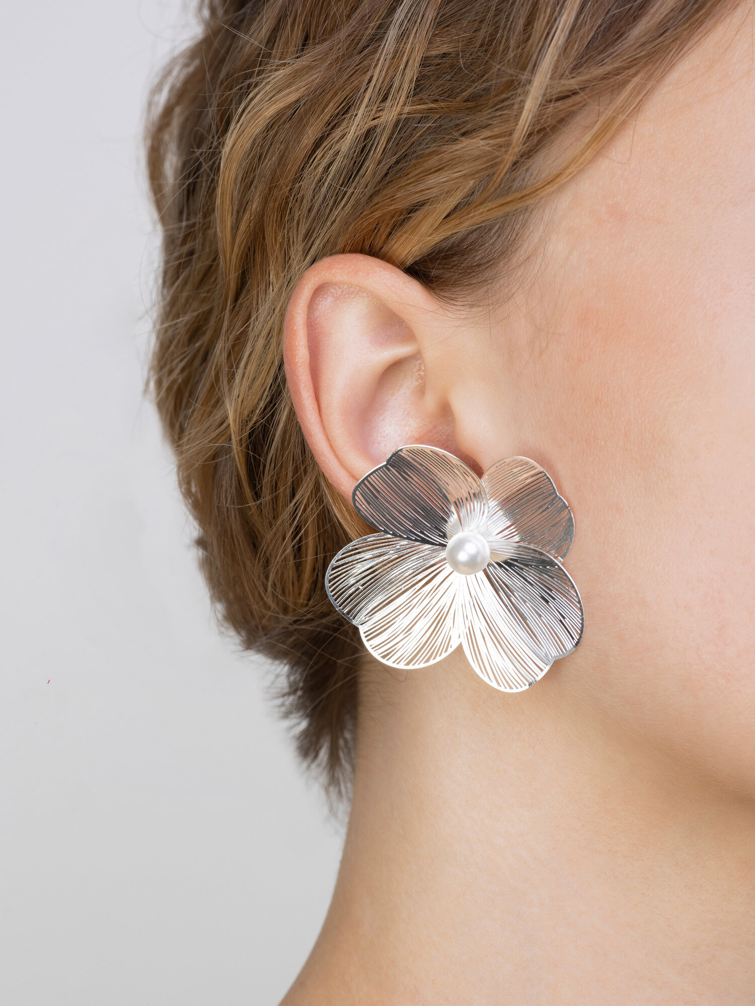 Серьги Цветные решения, бесцветный — фото 1