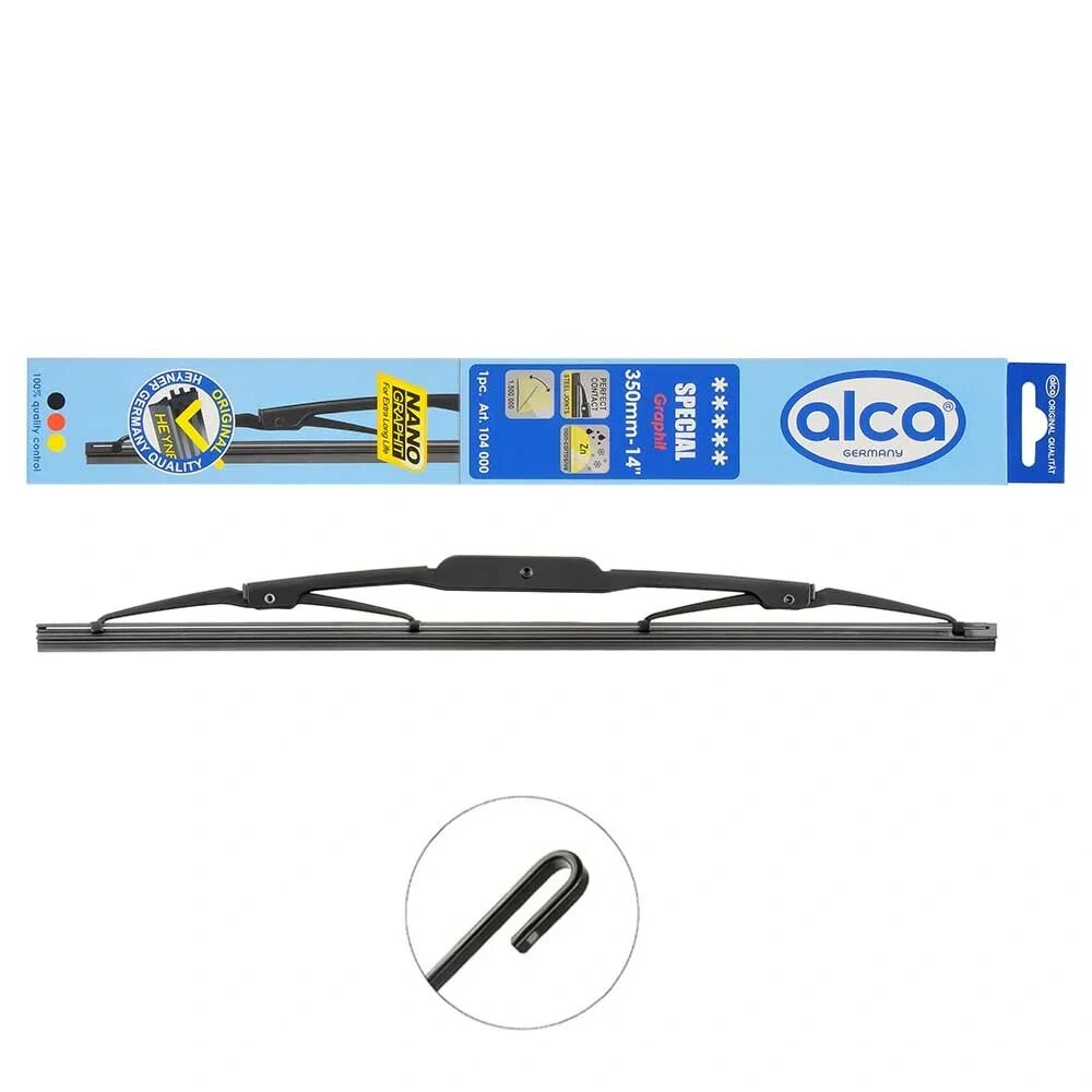 Щетка стеклоочистителя ALCA SPECIAL 104000 каркасная 350 мм
