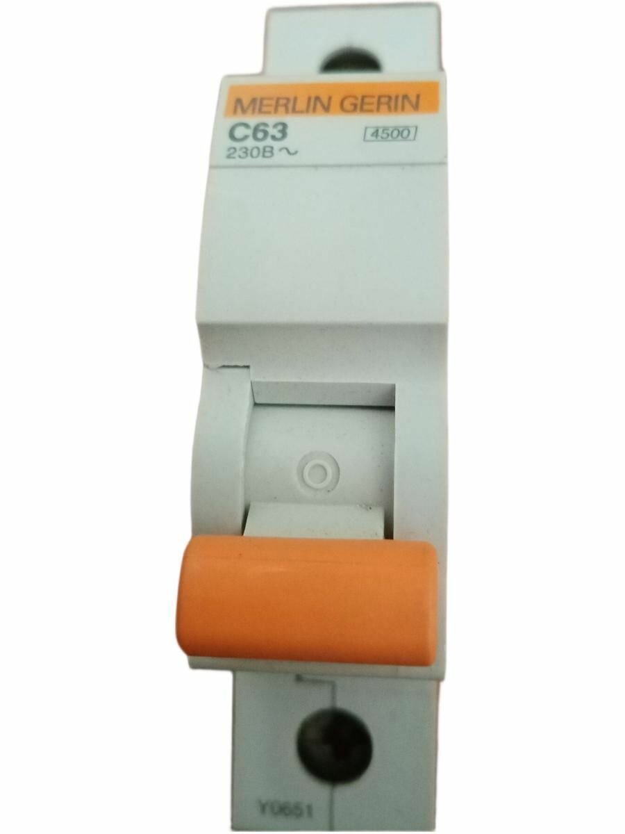 ВА63 1P 63A C 11209 Merlin Gerin автоматический выключатель Schneider Electric