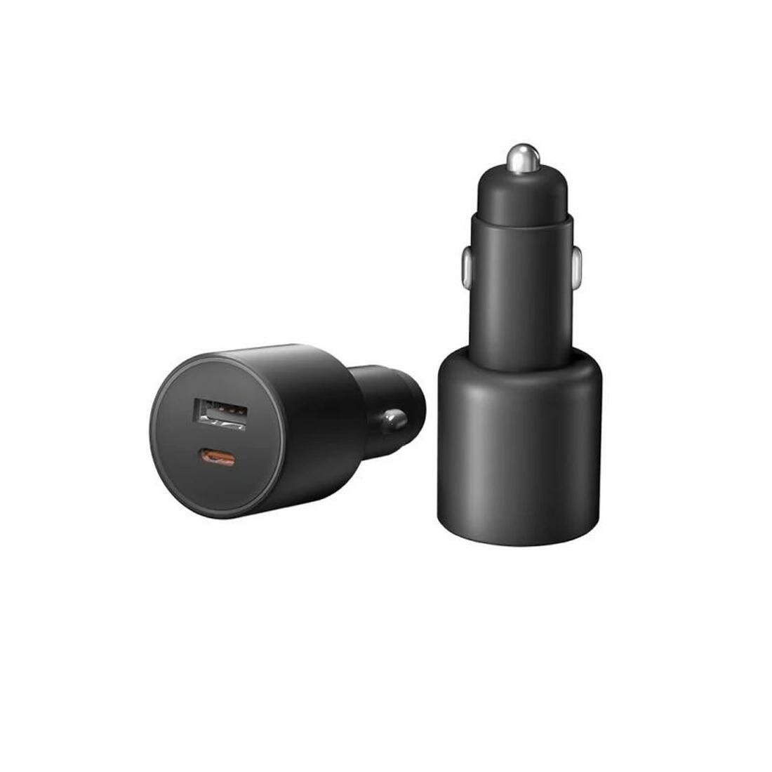 Автомобильная зарядка Dual Port Car Charger 1A1C 43W (MDY-16-EQ) Black