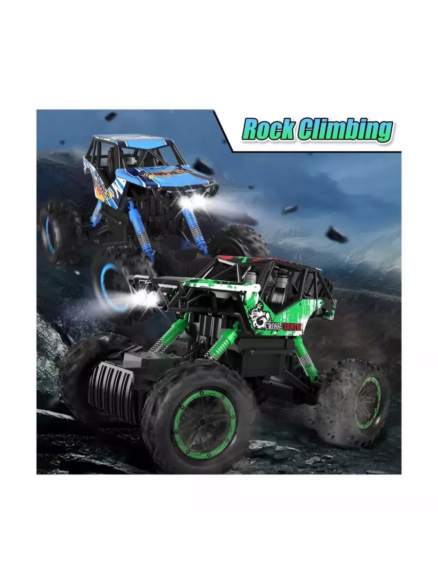 Радиоуправляемый краулер Double E E322-003, масштаб 1/12, питание от аккумулятора — фото 1