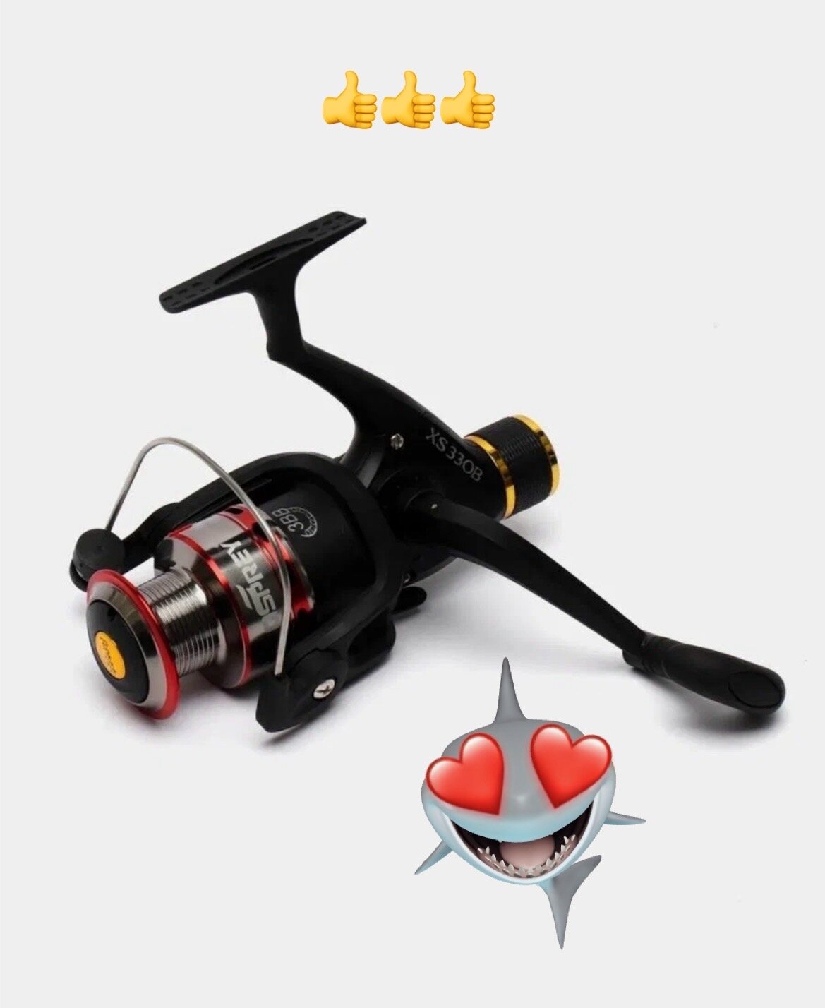 Безынерционная катушка фидерная COBLLA XS640B 3000 размер (6 подшипников) с запасной шпулей