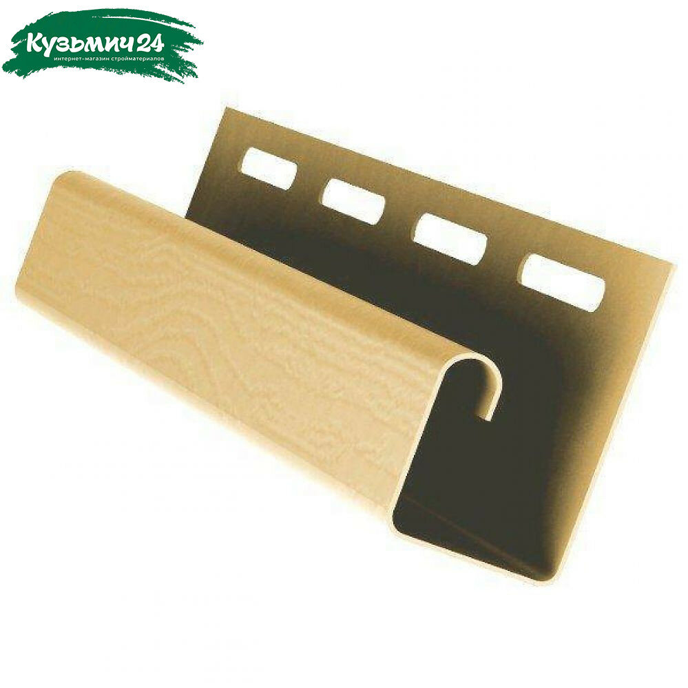 Сайдинг планка j-trim золотистая 2 шт.