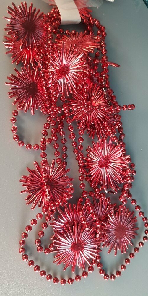 !09 набор 2 штуки - елочное украшение - бусы 