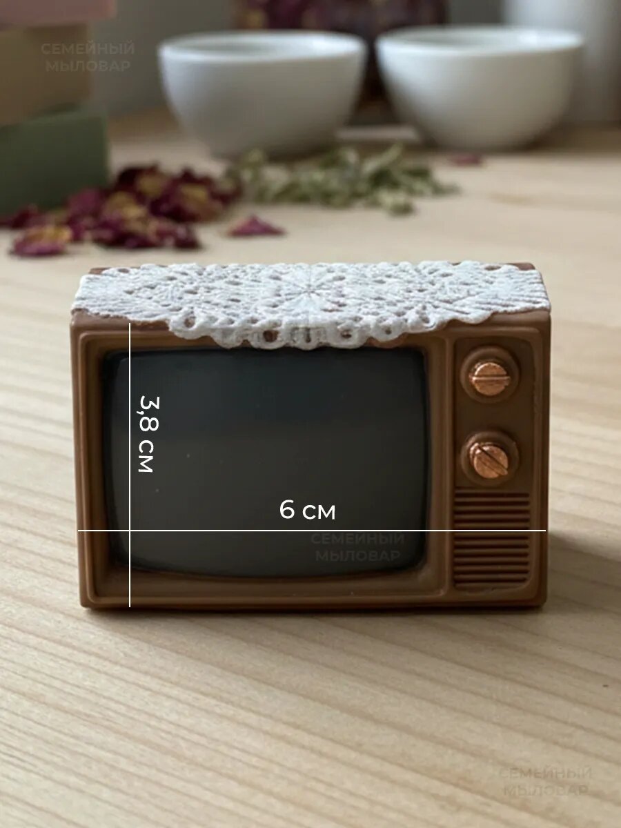 Силиконовый молд - советский телевизор — фото 1