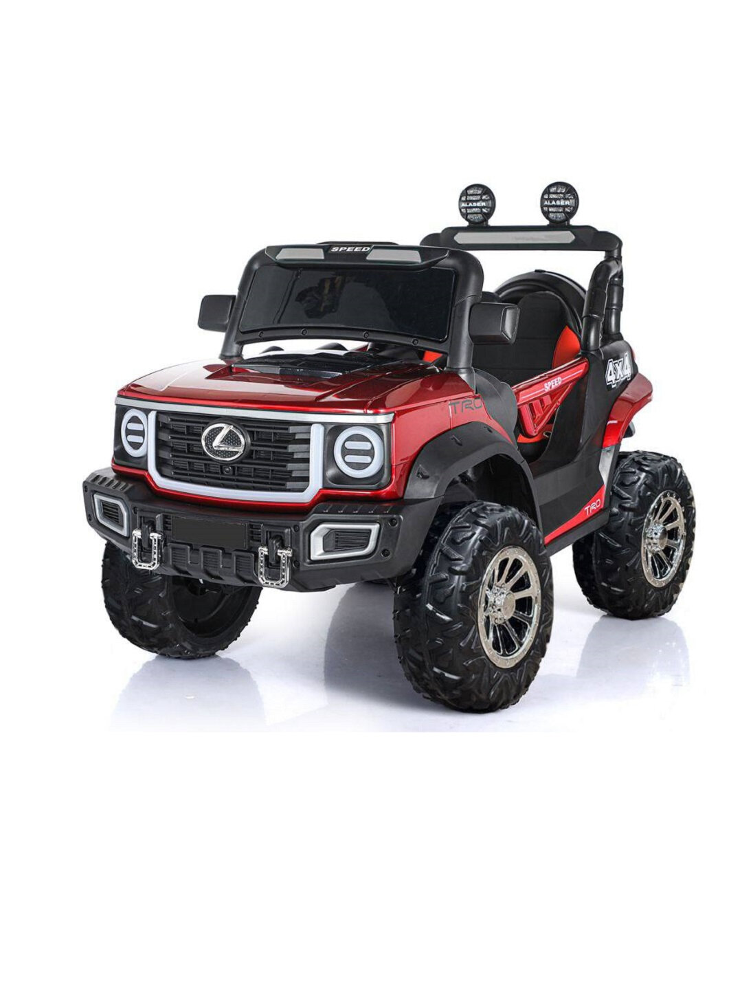Детский электромобиль-внедорожник , с пультом, световые эффекты — фото 1
