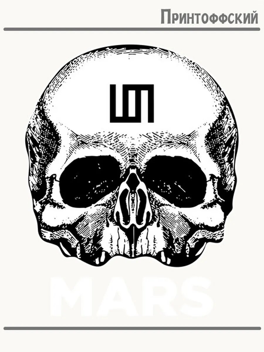 Термонаклейка для одежды и аксессуаров DTF-печать 30 seconds to Mars 30 секунд до марса