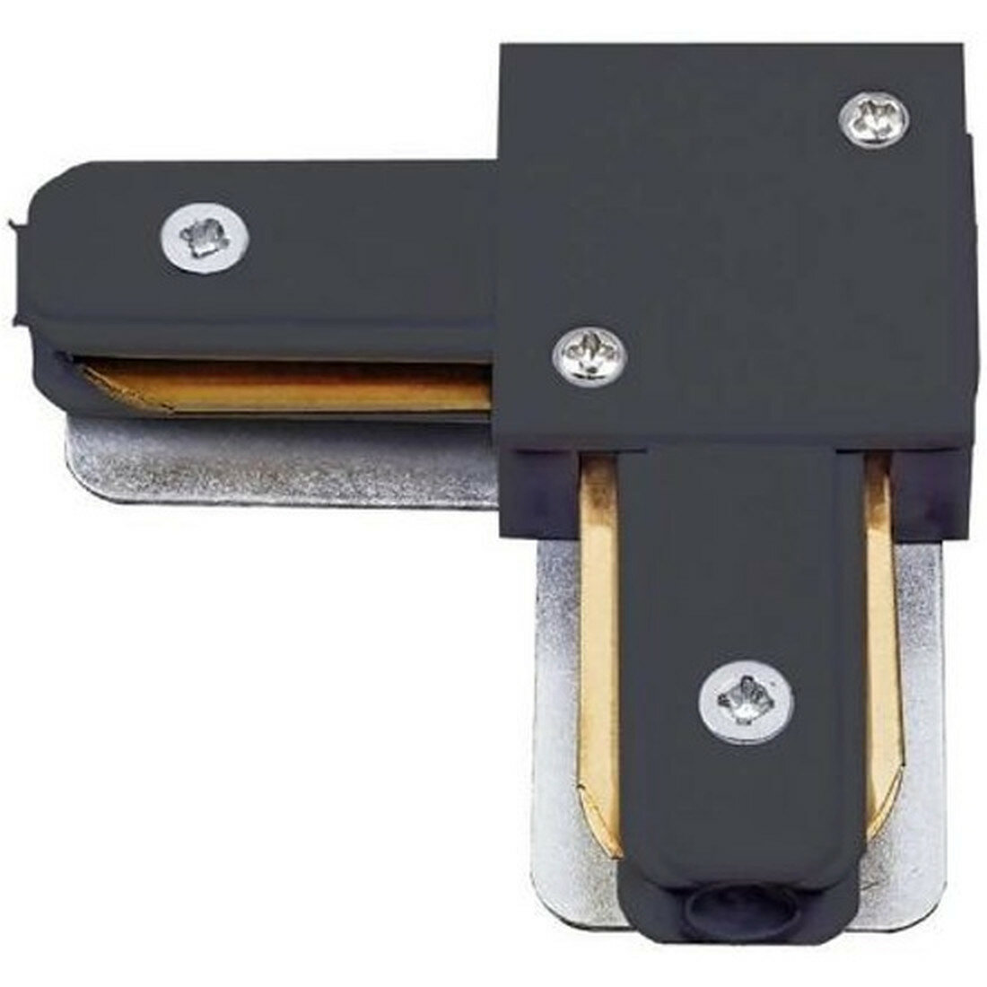 Соединитель Volpe для шинопроводов L-образный (UL-00006051) UBX-Q122 G21 BLACK 1 POLYBAG