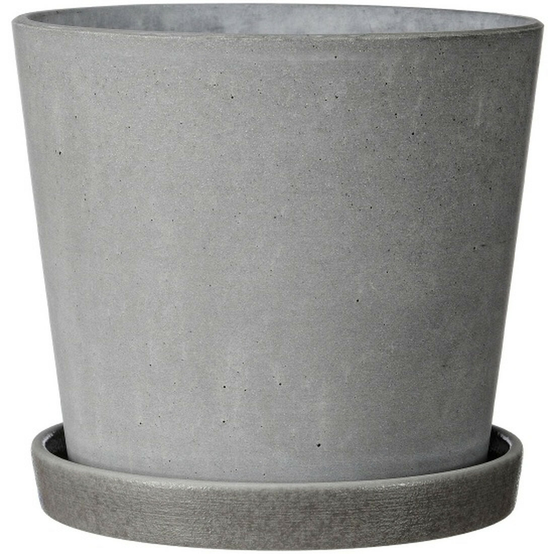 Горшок Композит Грэй бетон  серый конус  2  d  14 см  1 22л 