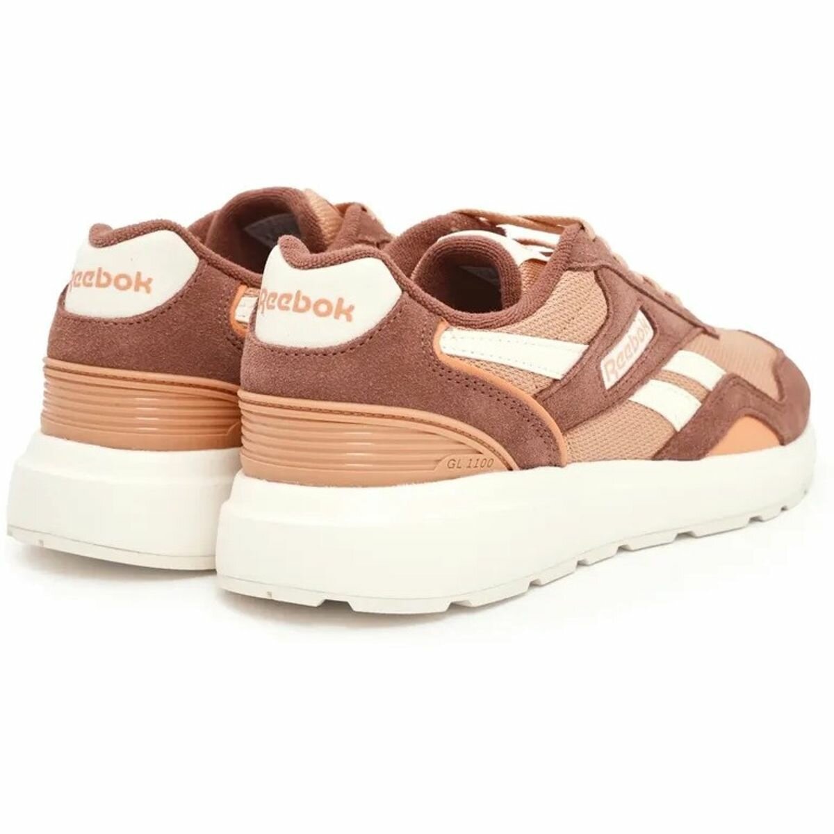 Кроссовки Reebok Gl1100 W, полнота F (EU)/ на среднюю стопу, размер 6,5 US, розовый, бежевый, коричневый — фото 1