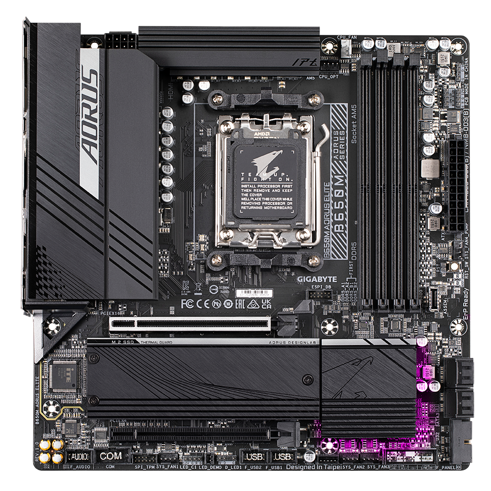 Gigabyte B650M AORUS ELITE Материнская плата AM5, B650,