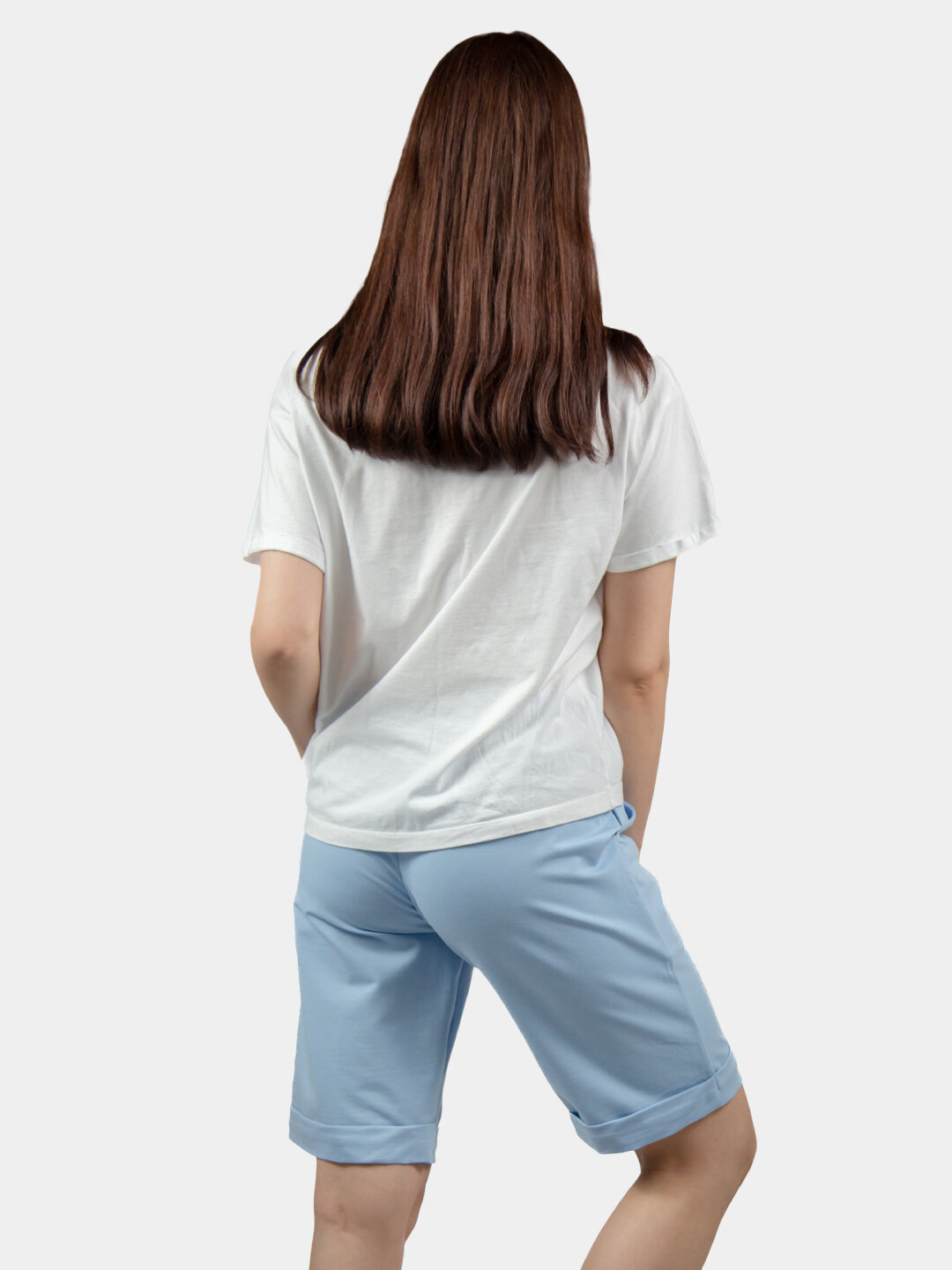 Шорты , размер XL, голубой — фото 1