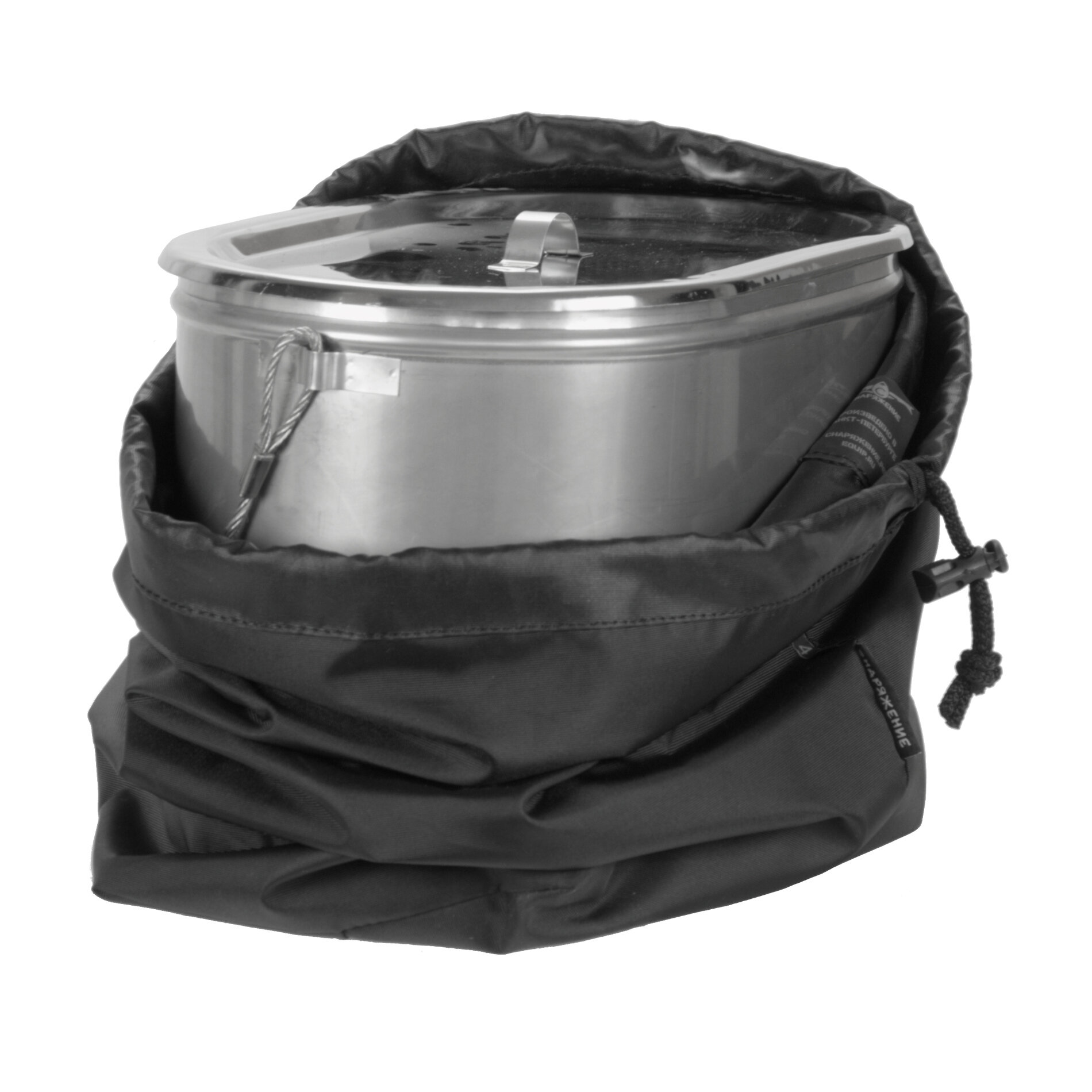 Чехол для овальных котлов(Канов) 8-10 литров черный Снаряжение