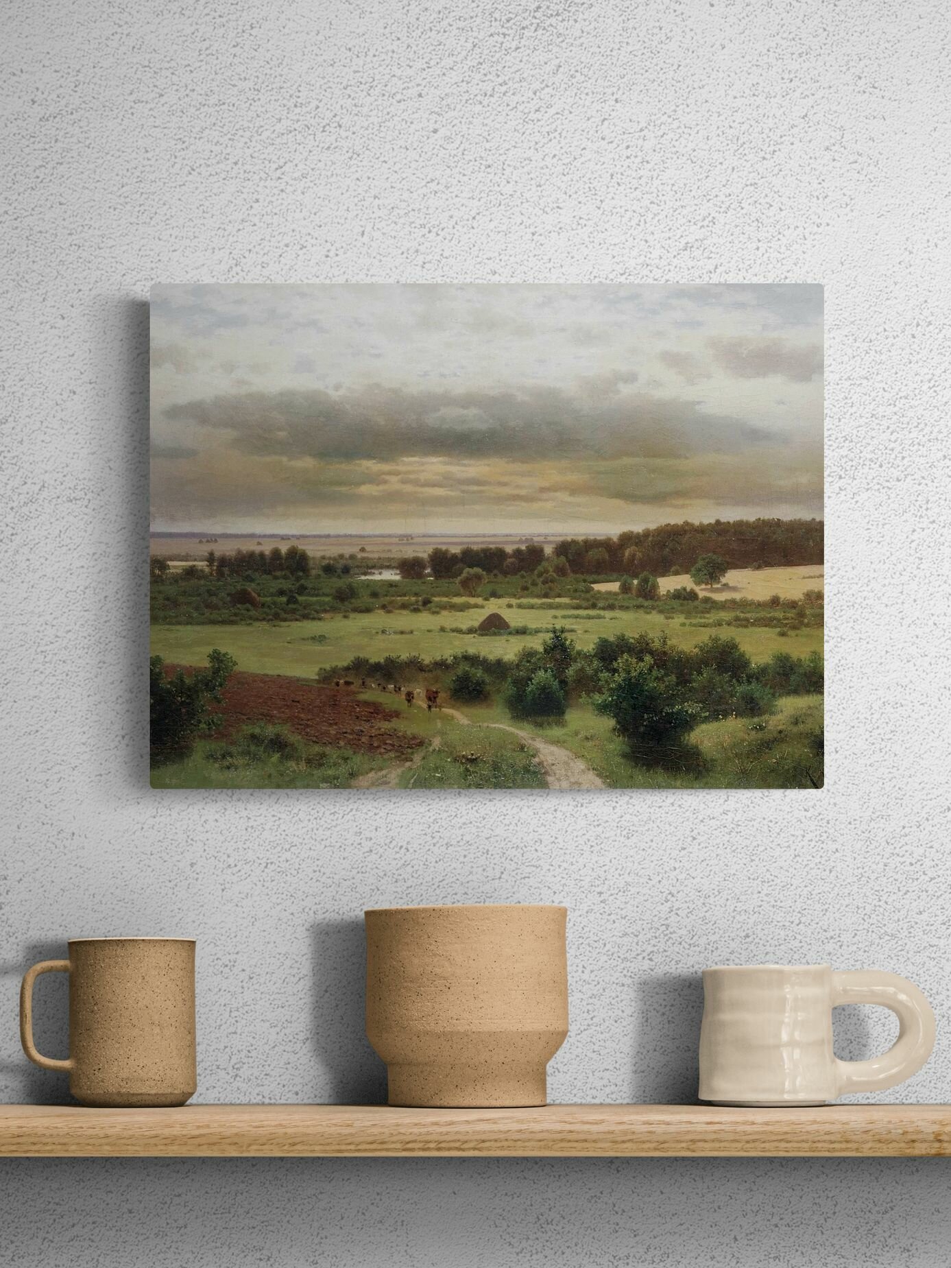 Крыжицкий Константин Яковлевич "Лесные дали" 40х30 см — фото 1