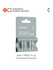 Батарейки аккумуляторные COMMO Recharge 750mAh, HR03-ААА, 4 штук ...
