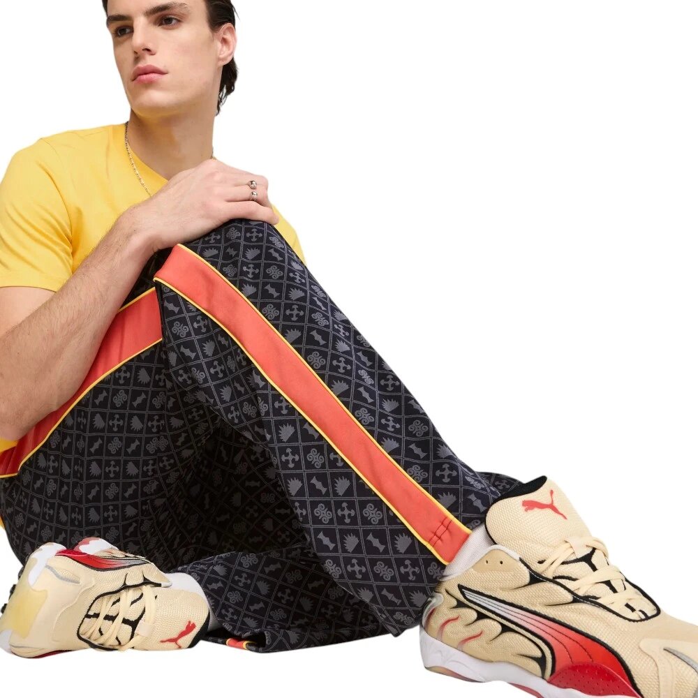 Брюки PUMA, размер L, черный — фото 1