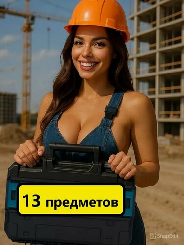 Изображение товара Уровень лазерный / Нивелир оптический комплект 13 предметов в кейсе, штатив