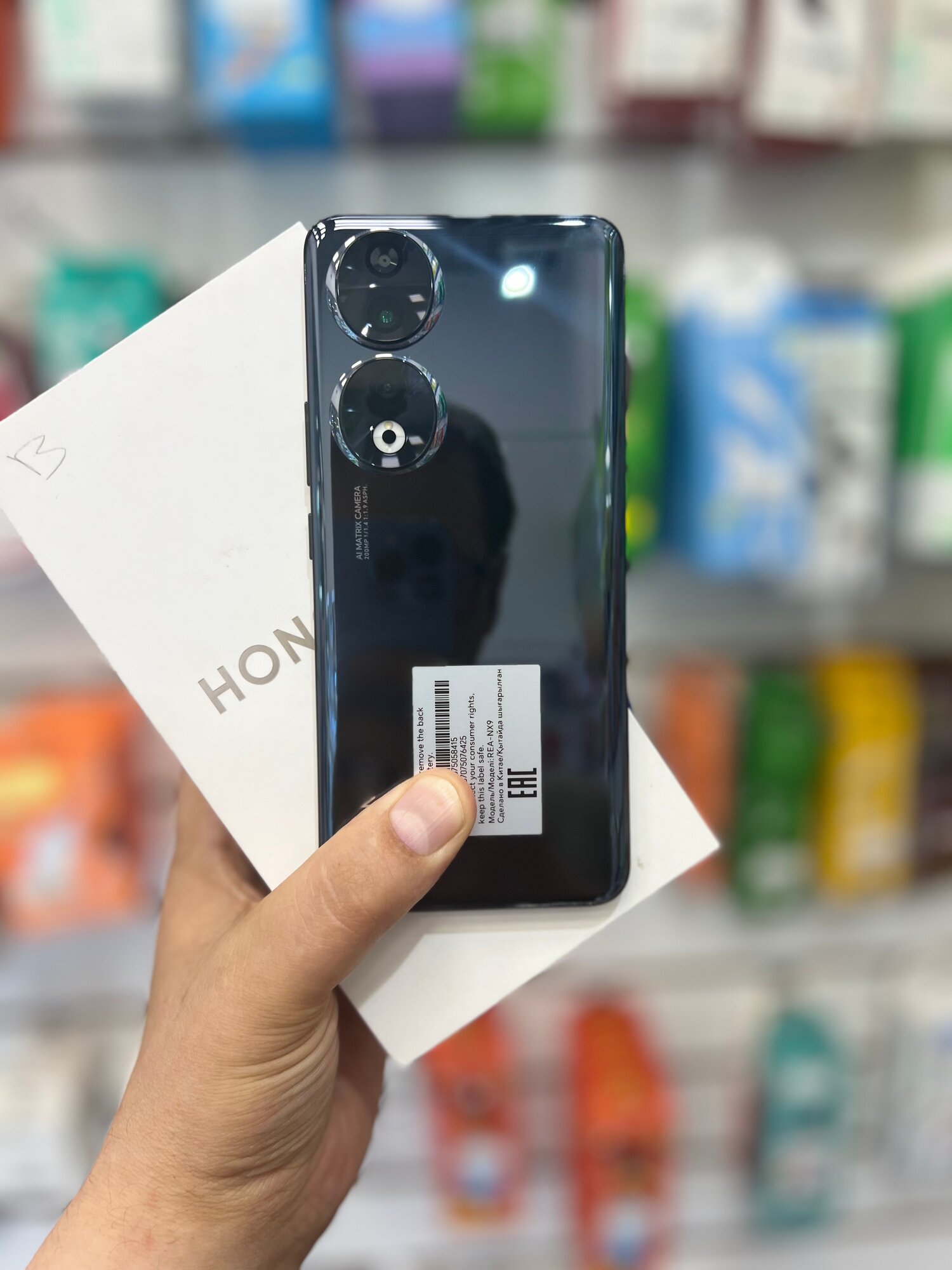 Смартфон HONOR 90 8/256 ГБ Global для РФ, Dual nano SIM, черный