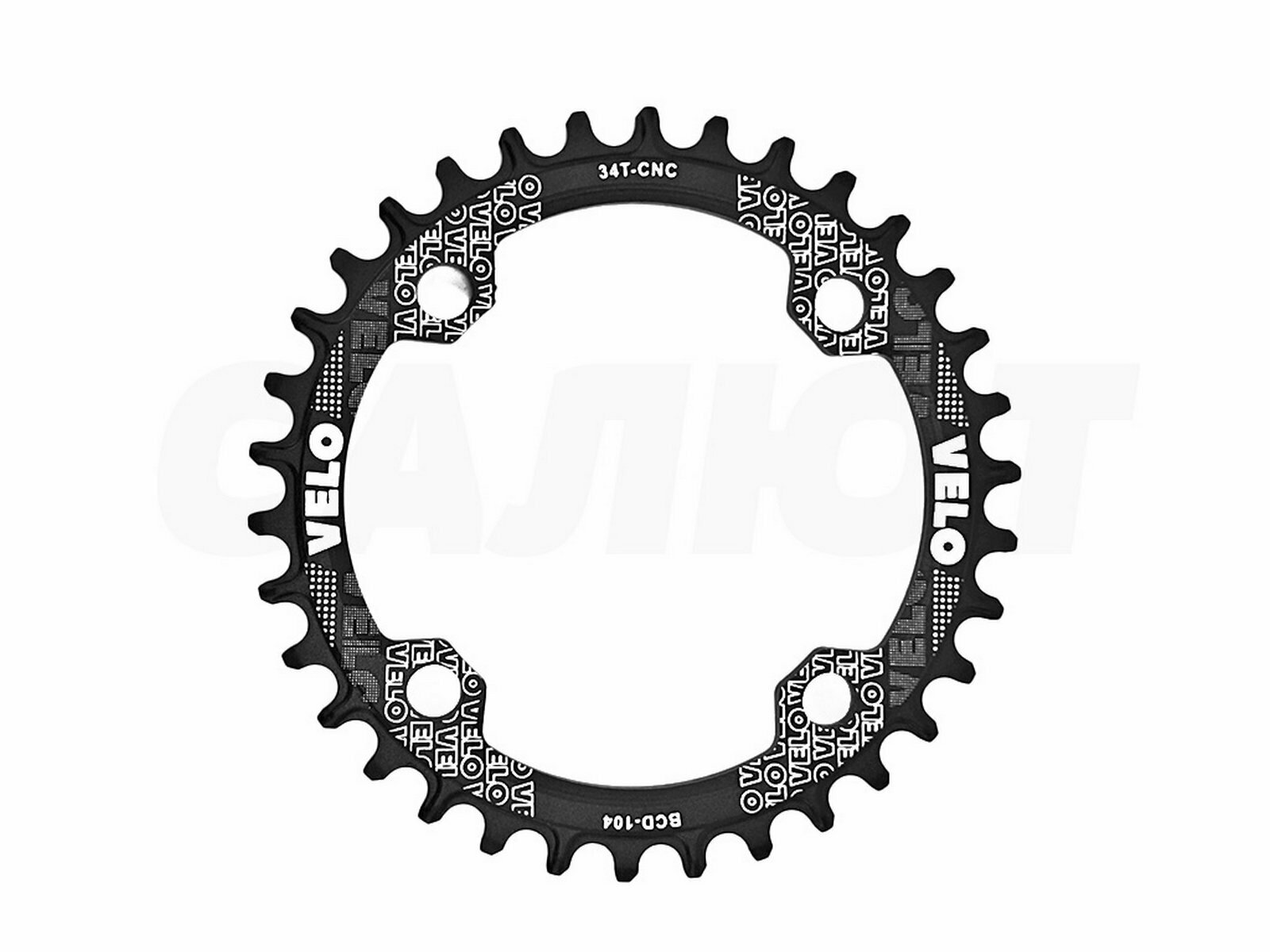 Звезда 34 зубьев Velo 3002620-36