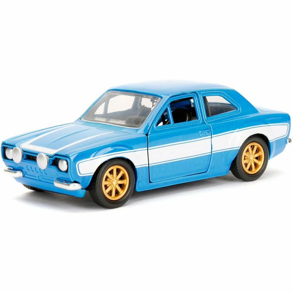 Модель автомобиля Jada Toys Fast & Furious Brian's: 1974 Ford Escort (Glossy Blue) (1:32) 97188