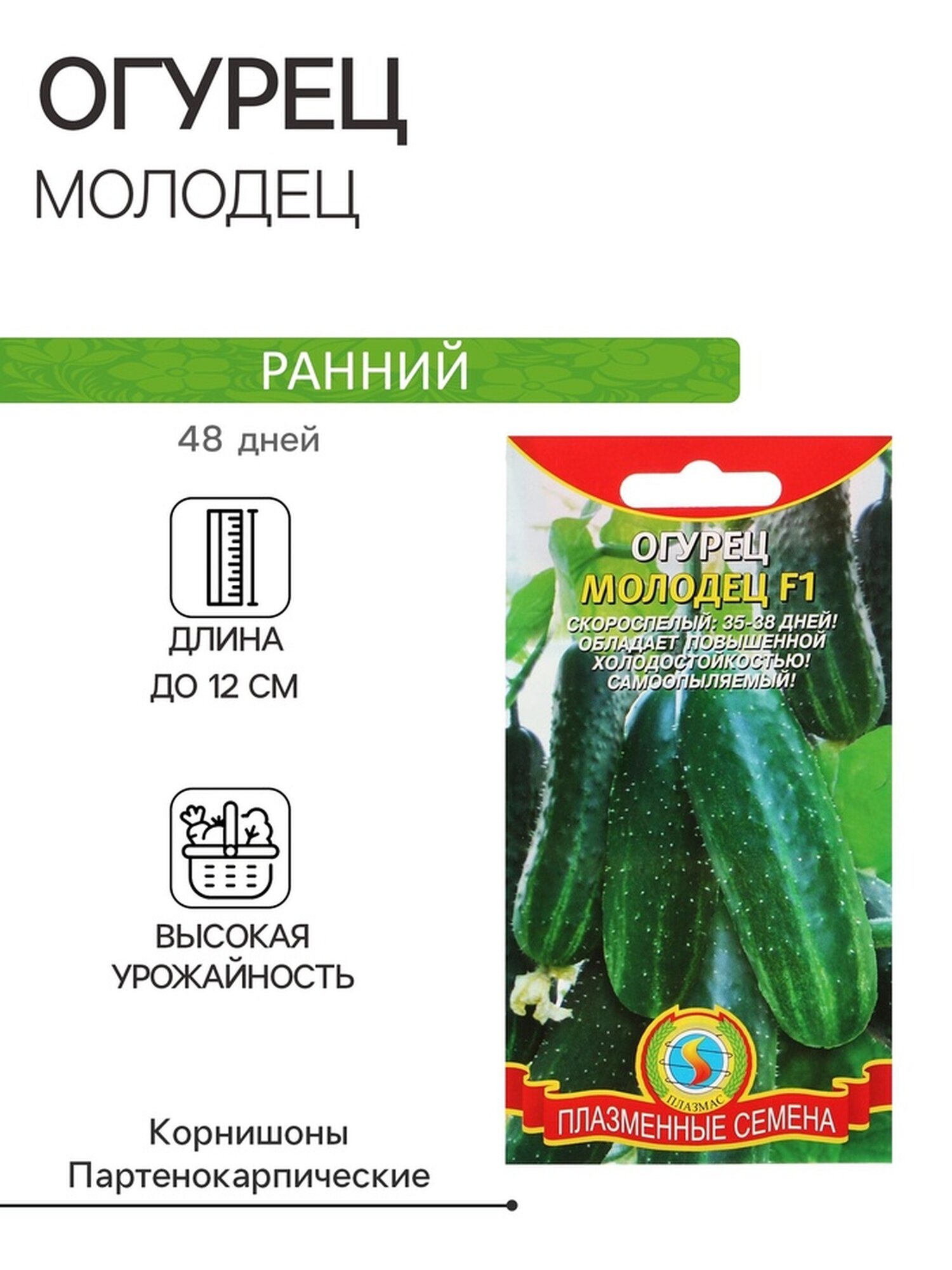 Семена Огурец 