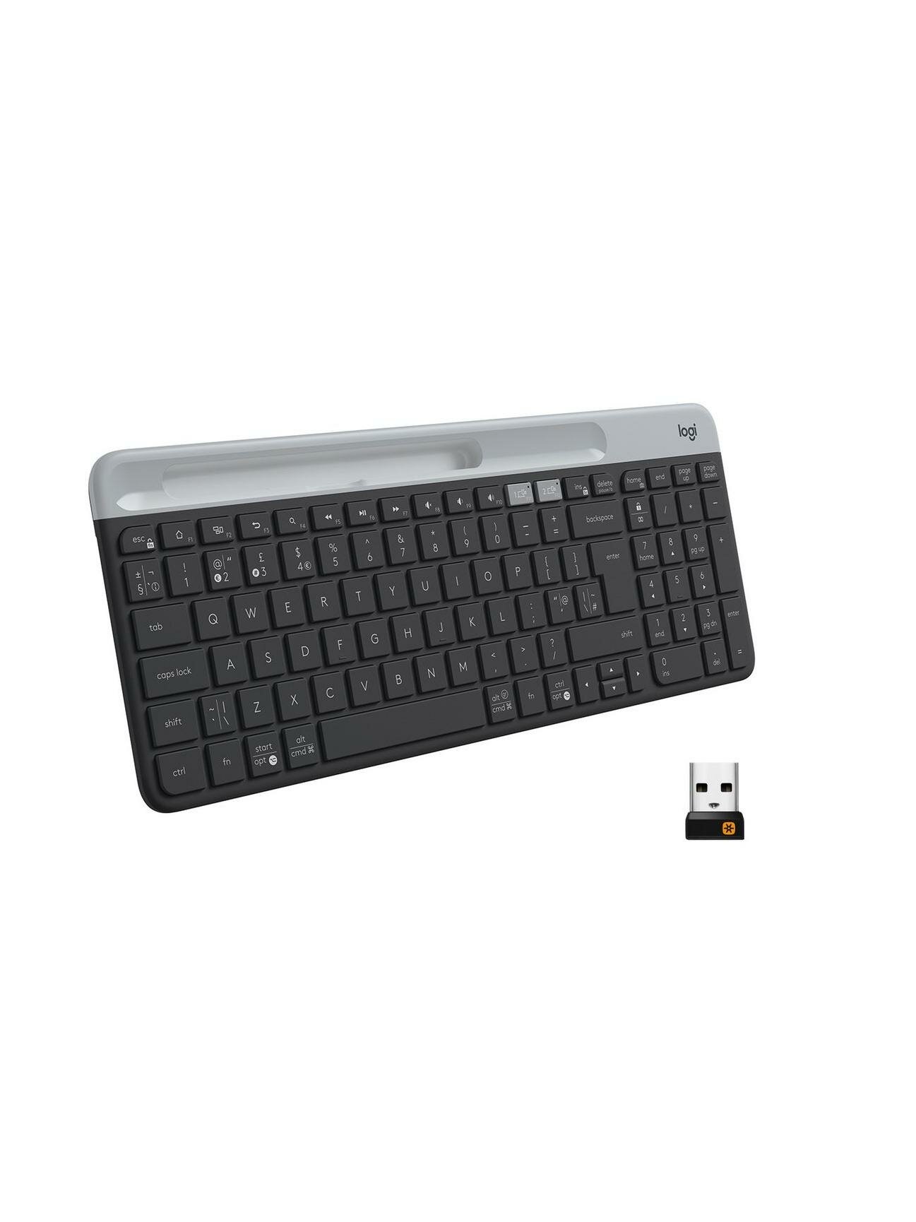 Клавиатура беспроводная Logitech K580 Multi-Device Graphite (русская раскладка)