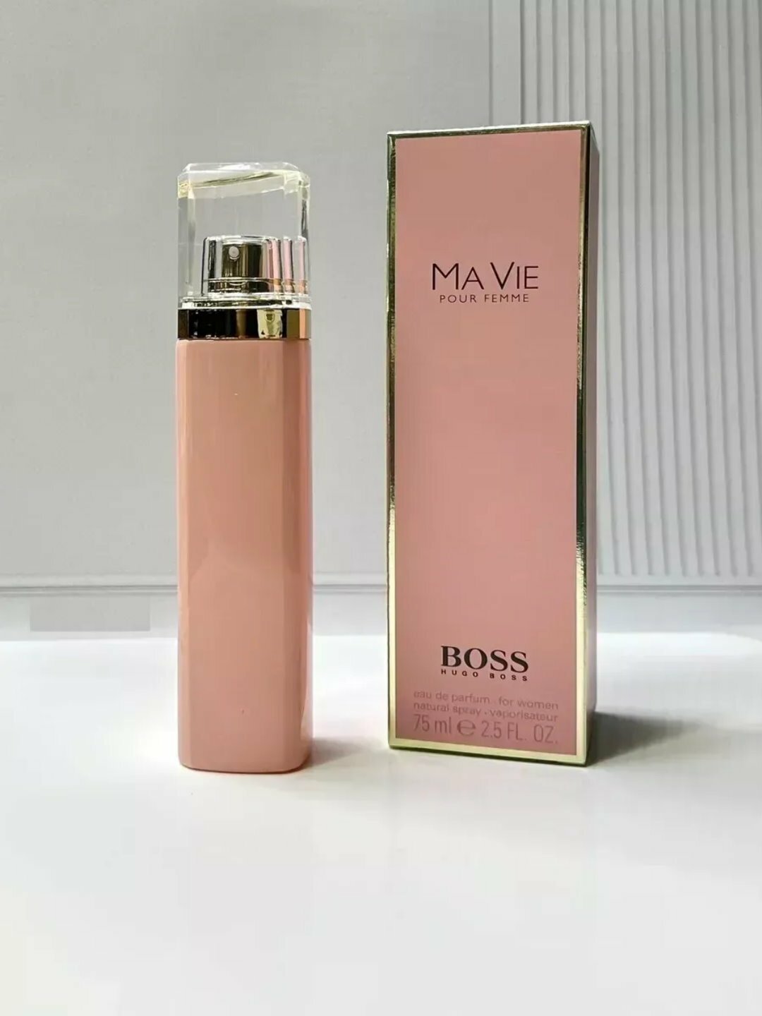 Парфюмерная вода HUGO BOSS Ma Vie Intense для женщин, цветочный аромат, стойкий, 75 мл — идеальный подарок