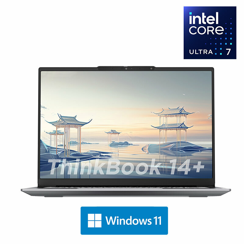 Ноутбук Lenovo Thinkbook 14+ 2024 AI, Intel Core Ultra 7 155H, 14,5" 3К/120hz, 32ГБ/1ТБ, Русская клавиатура, Серый