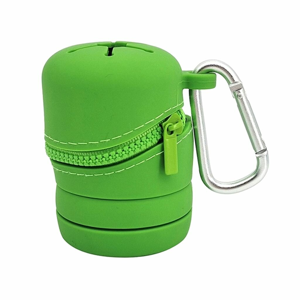 Складной мусороуловитель для ловли нахлыстом-зеленый