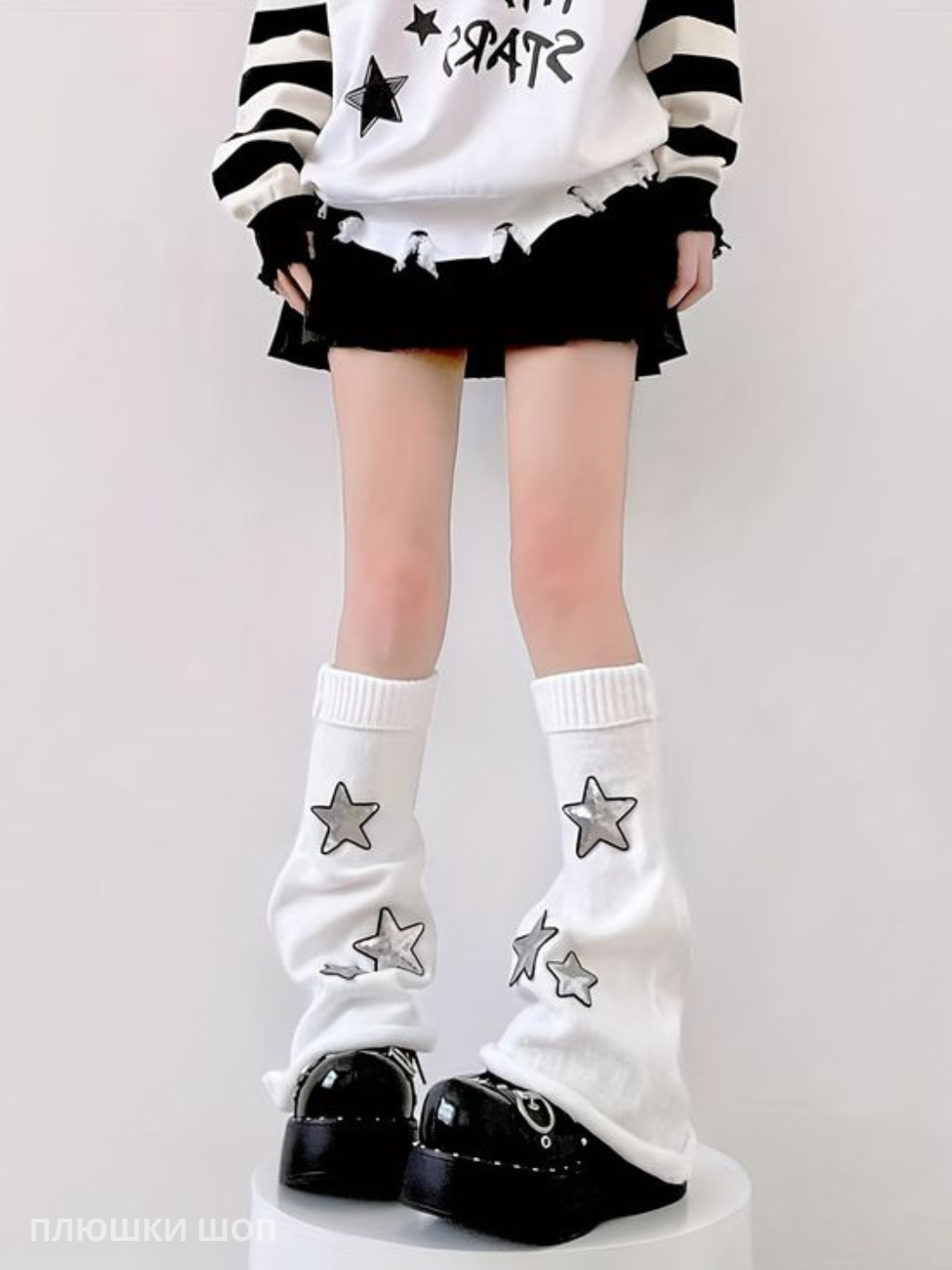 Гетры спортивные , размер S, черный — фото 1