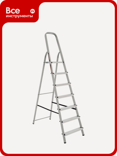 Изображение товара Комбинированная стремянка сталь/алюминий, 7 ступеней, Gigant SL 107