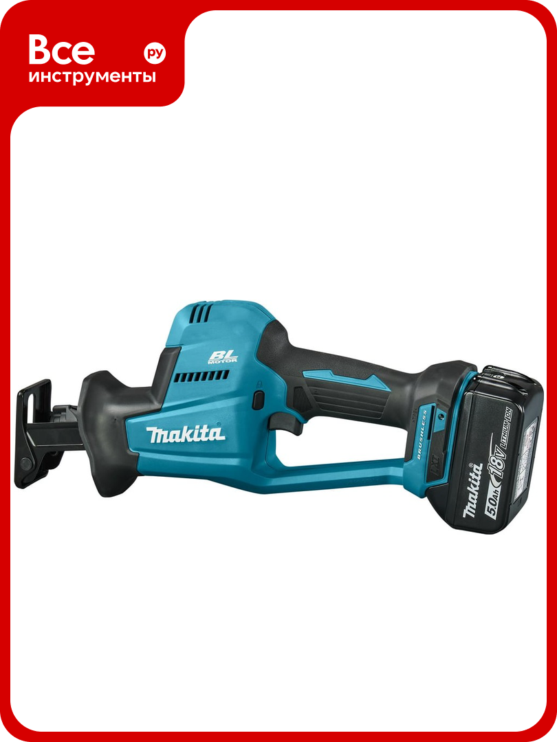 Сабельная аккумуляторная пила Makita LXT BL 18 В DJR189Z